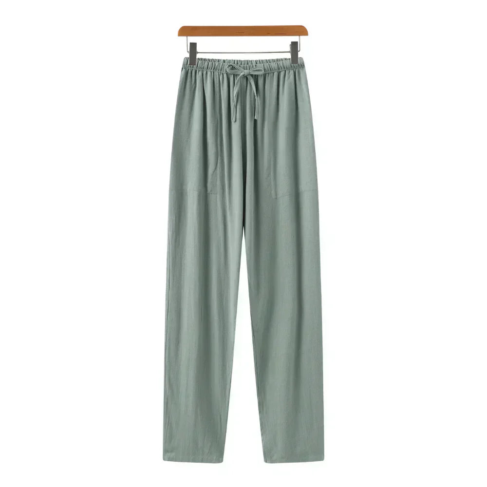 Lorel | Pantalón slim de lino