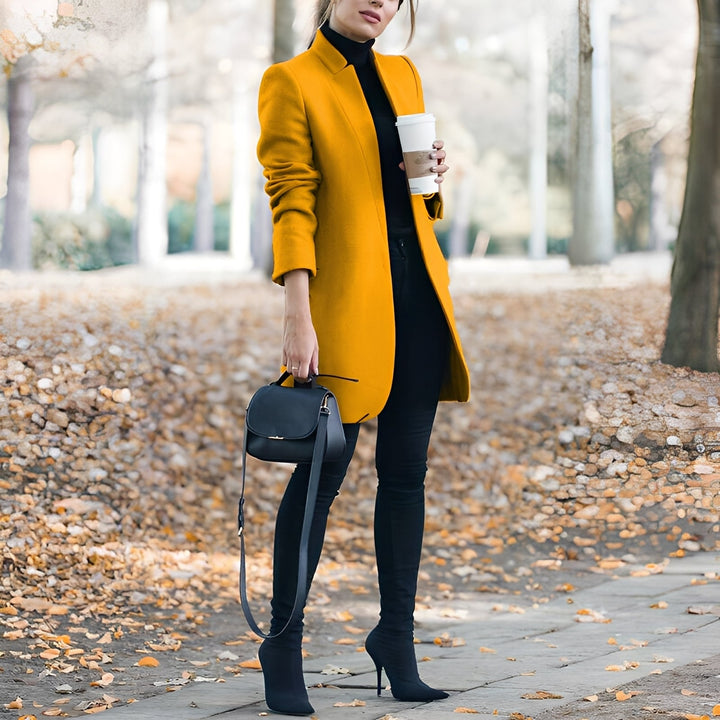 Jazmin - Blazer di lana colorato e casual per donne