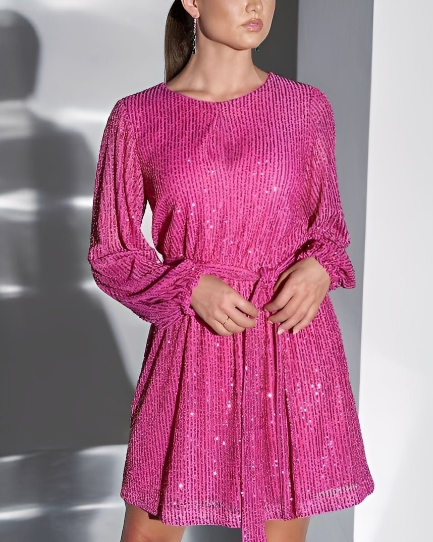 Mirabel - Sfavillante Mini Abito da Festa per Donne