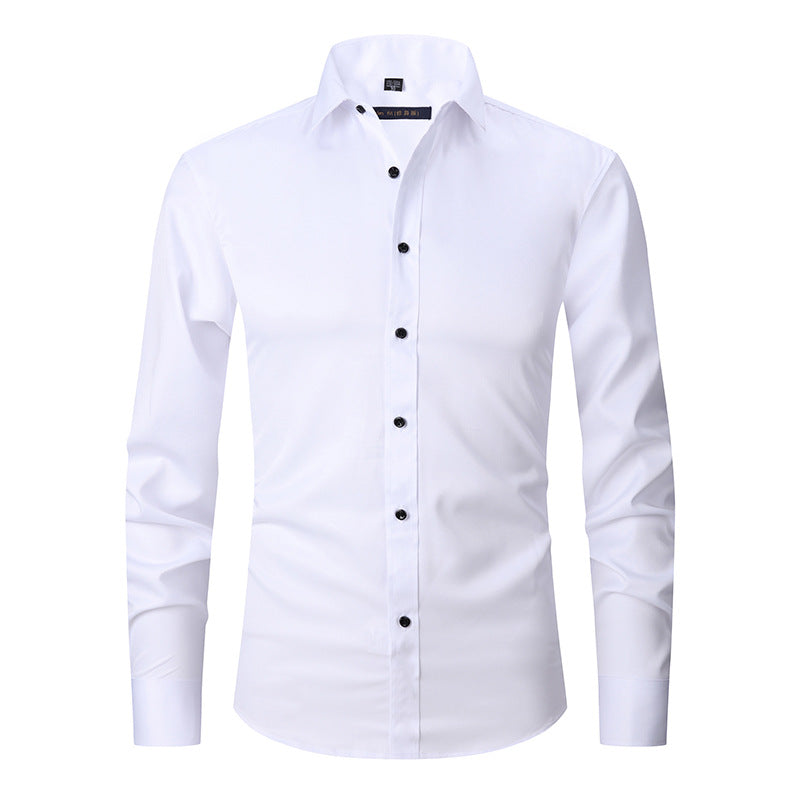 Ronan - Semplice camicia formale a maniche lunghe per uomo