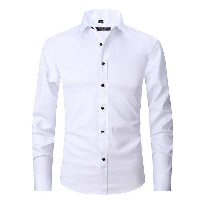 Ronan - Semplice camicia formale a maniche lunghe per uomo