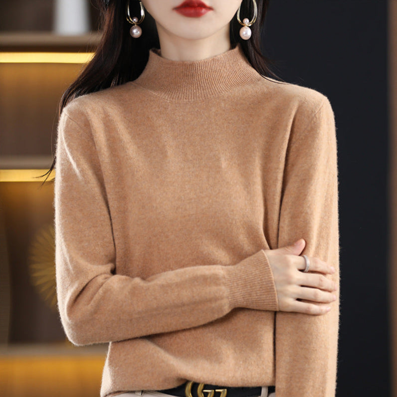 Gwenda - Maglione di lana casual per donne