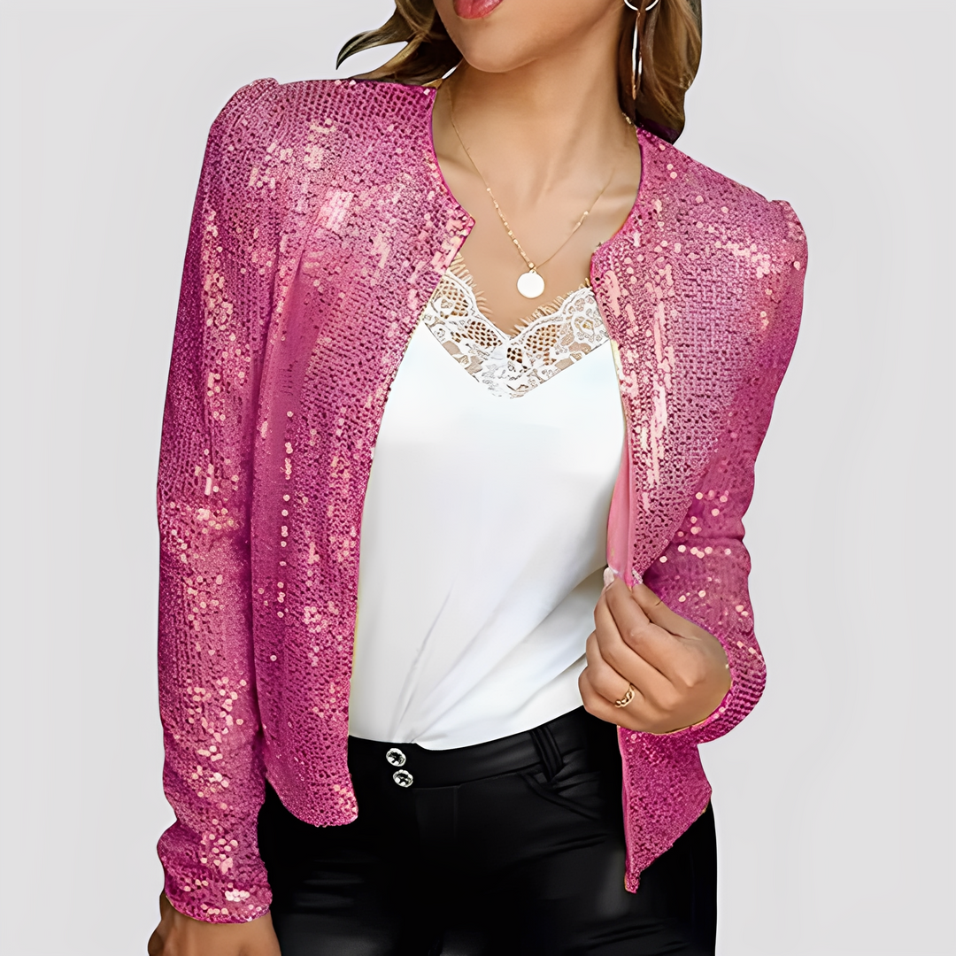 Shannen - Elegante Blazer con Glitter per Donne
