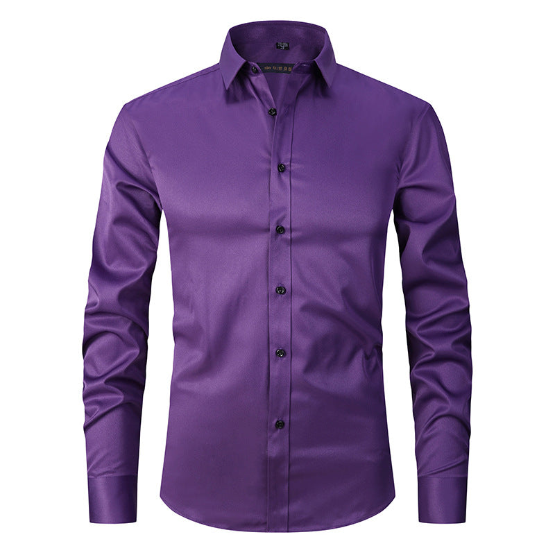 Ronan - Semplice camicia formale a maniche lunghe per uomo