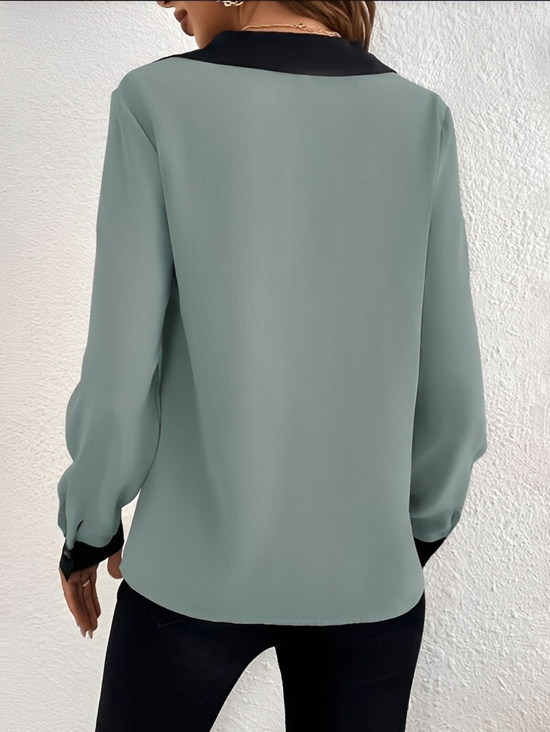 Katheryn - Casual, comoda, blusa ampia per donne