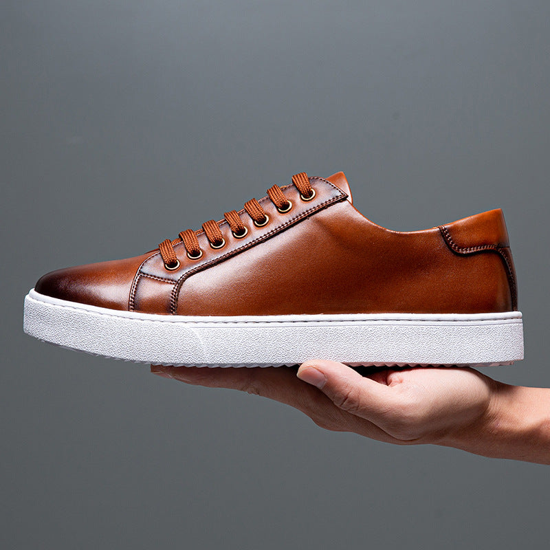 Deven - Classiche sneaker in pelle per uomo