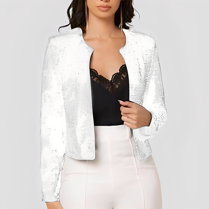 Shannen - Elegante Blazer con Glitter per Donne