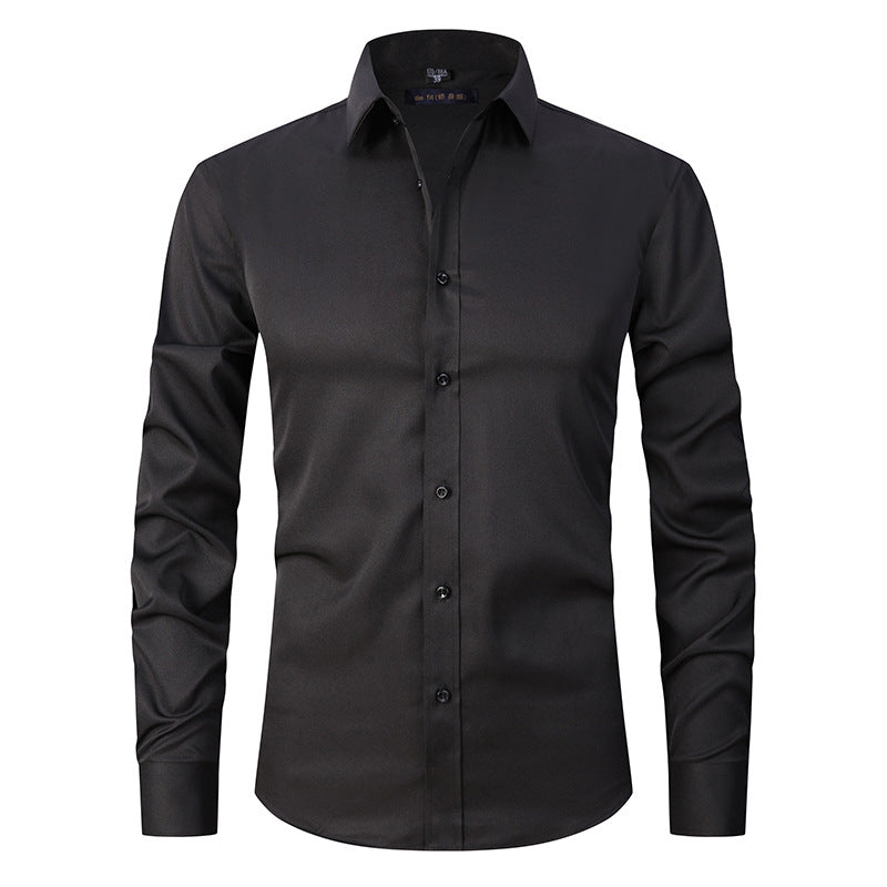 Ronan - Semplice camicia formale a maniche lunghe per uomo