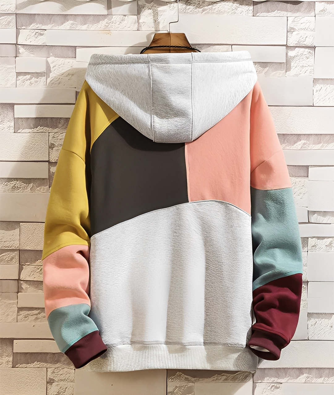 Stephen - Colorato, comodo hoodie per uomini