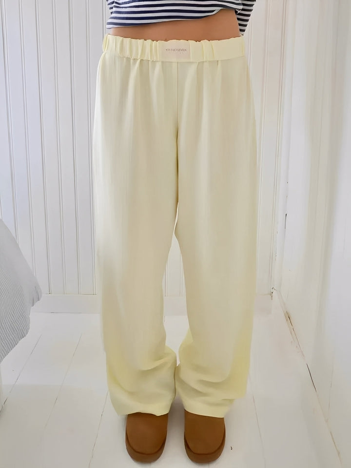 Malvina - Casual, semplice pantaloni lounge per donne