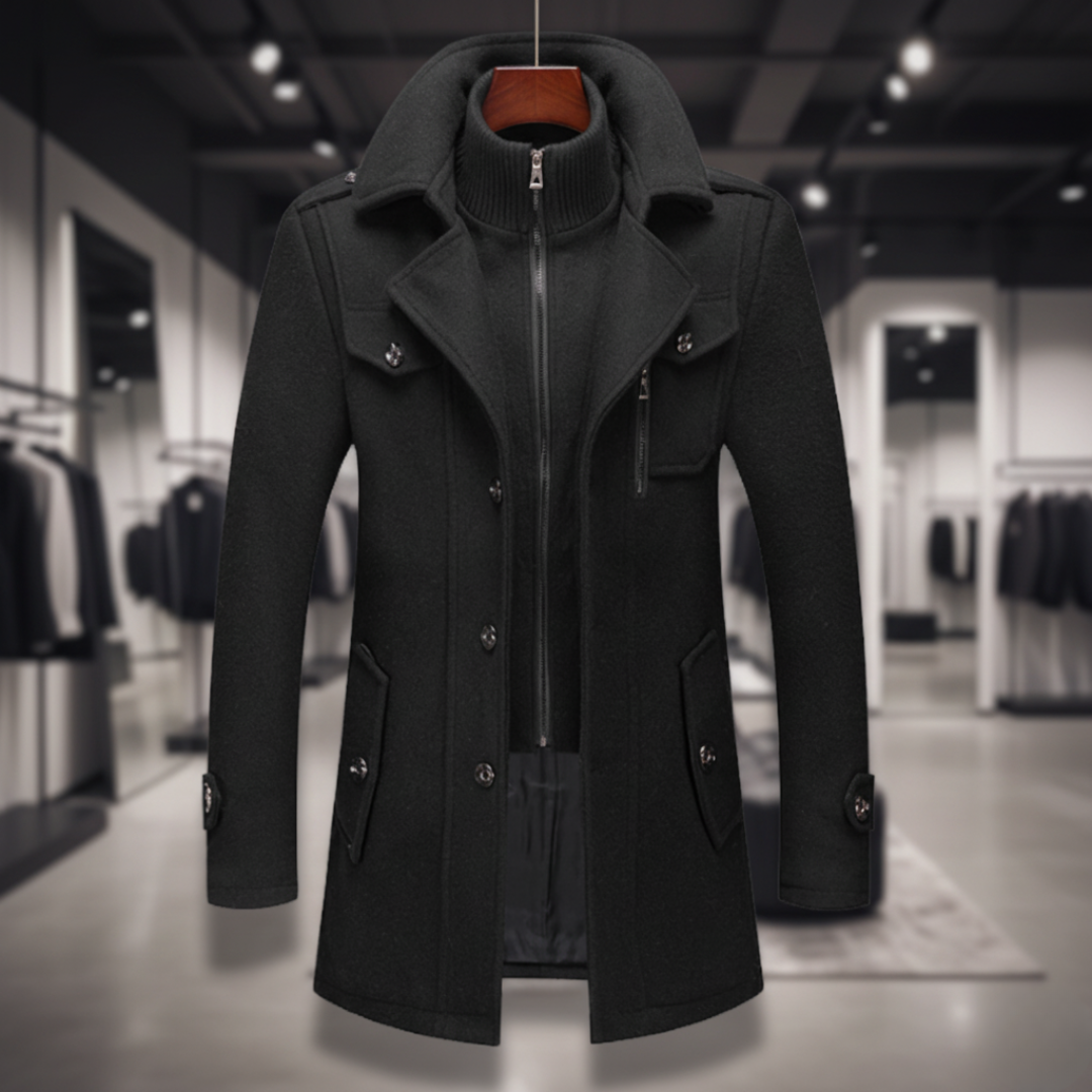 Angelo™ | Cappotto caldo ed elegante per uomini