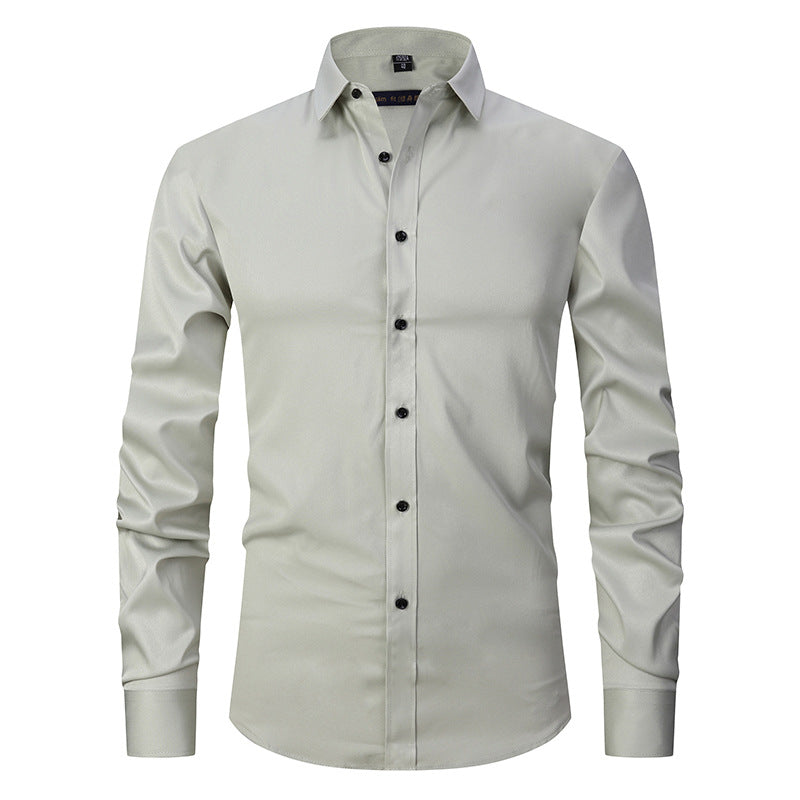 Ronan - Semplice camicia formale a maniche lunghe per uomo