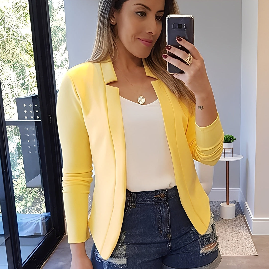 Marsha - Elegante giacca con colletto a revers per donne