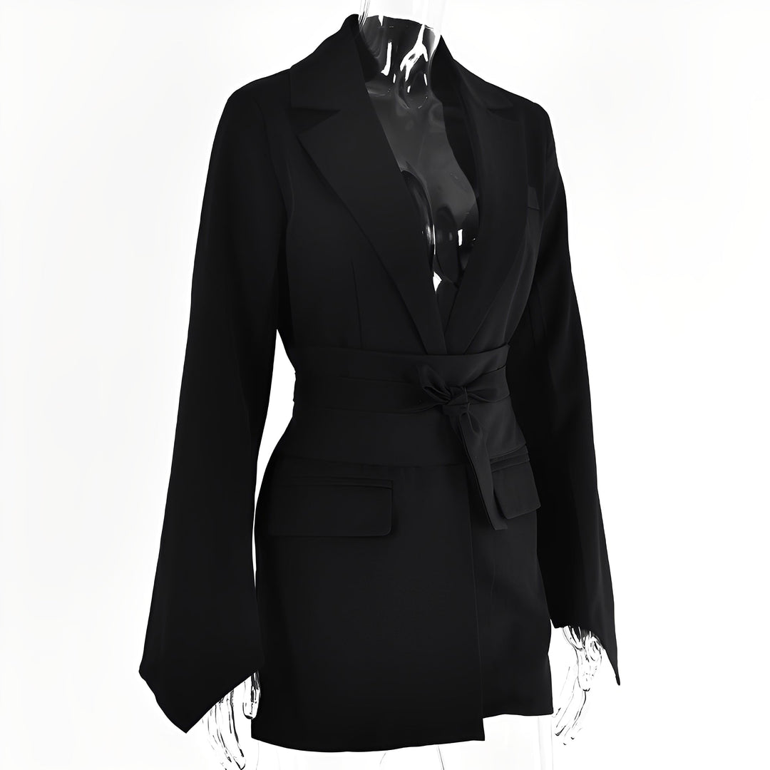 Malvina - Casula Blazer con cintura per donne