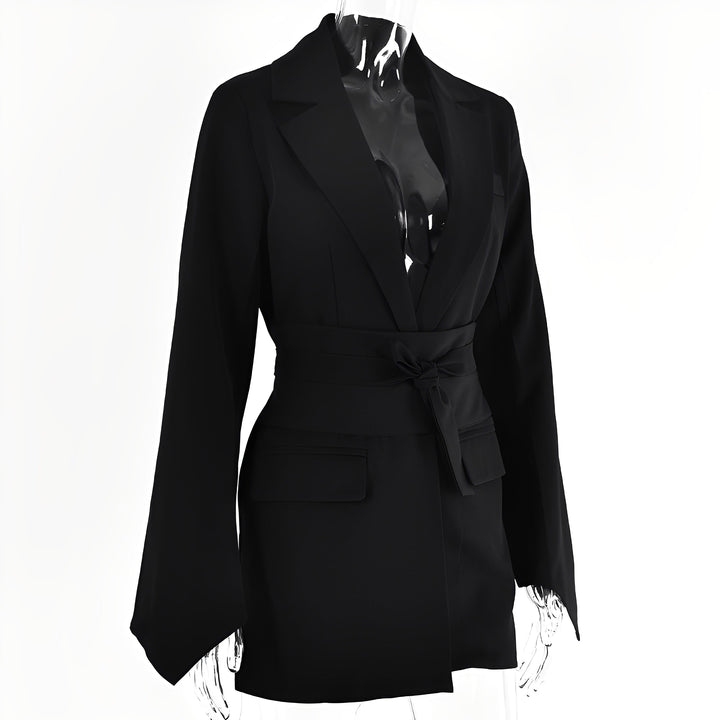 Malvina - Casula Blazer con cintura per donne