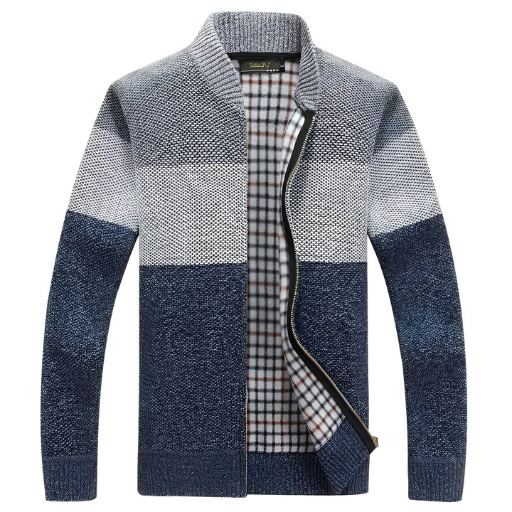 Samson - Giacca casual con fodera in pile per uomo