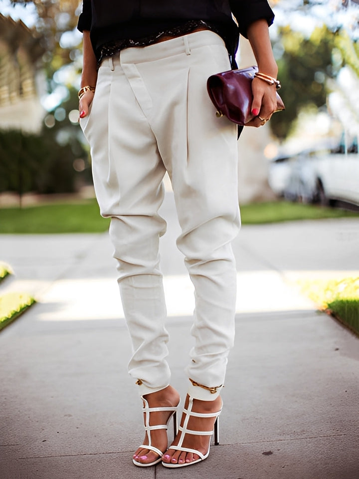 Bethanie - Pantaloni eleganti a vita alta per donne