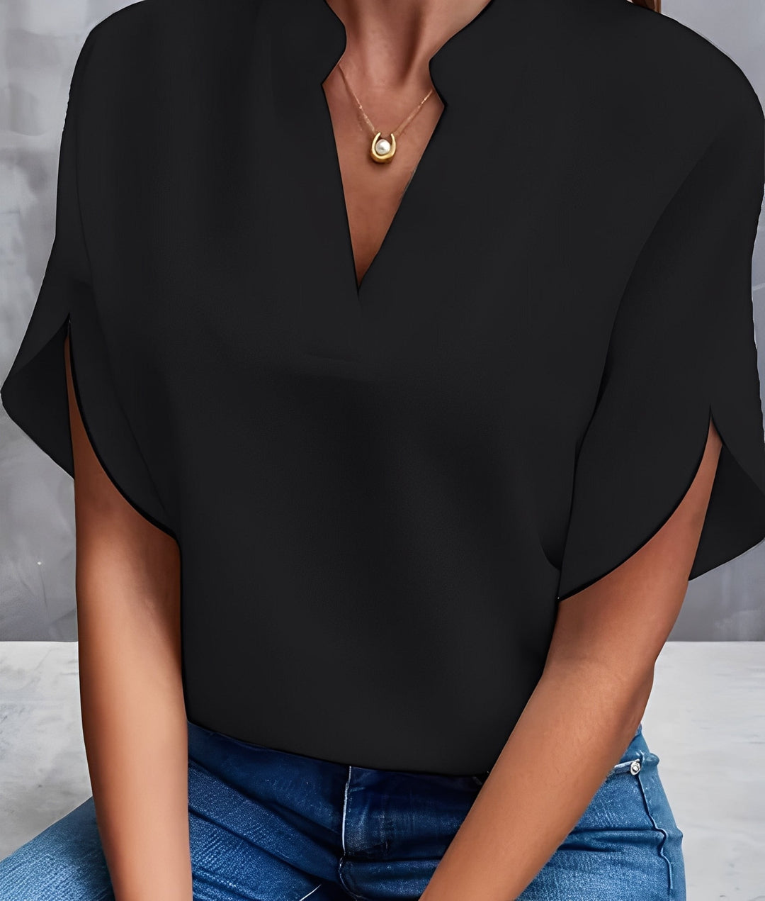 Chantelle - Camicia semplice con scollo a V per donne