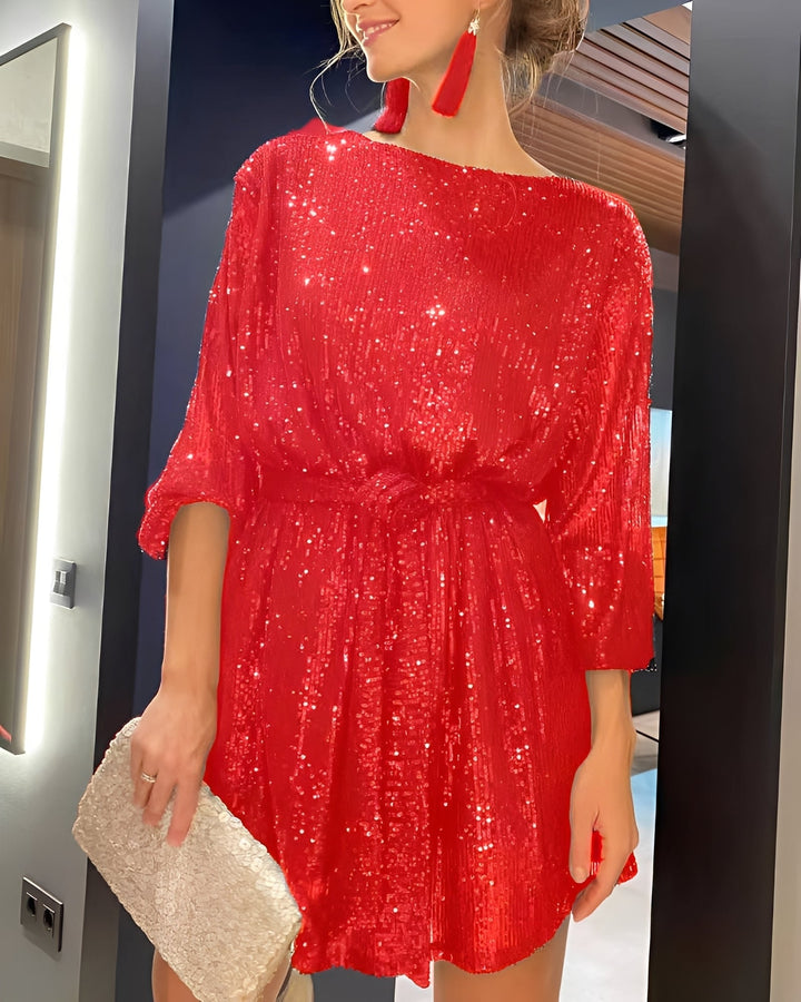 Mirabel - Sfavillante Mini Abito da Festa per Donne