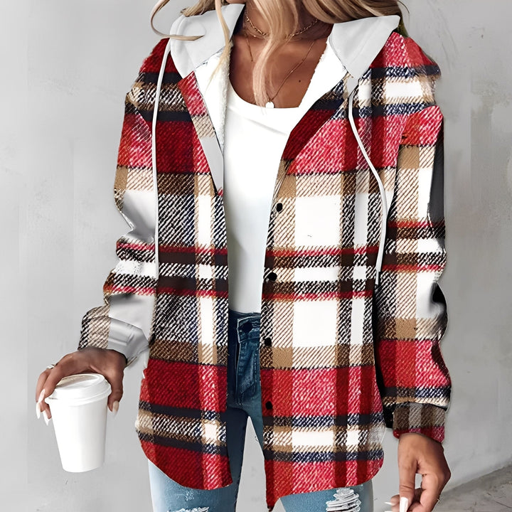 Briana - Giacca con cappuccio casuale e calda per donne