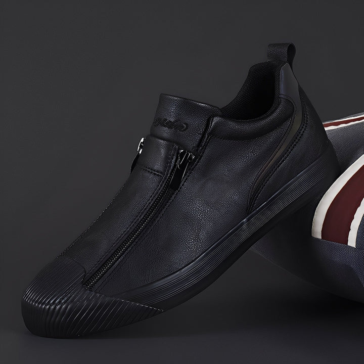 Jerred - Moderni Scarpe in Pelle con Zip per Uomo