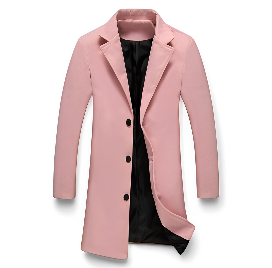 Johnson - Elegante formale cappotto di lana per uomini