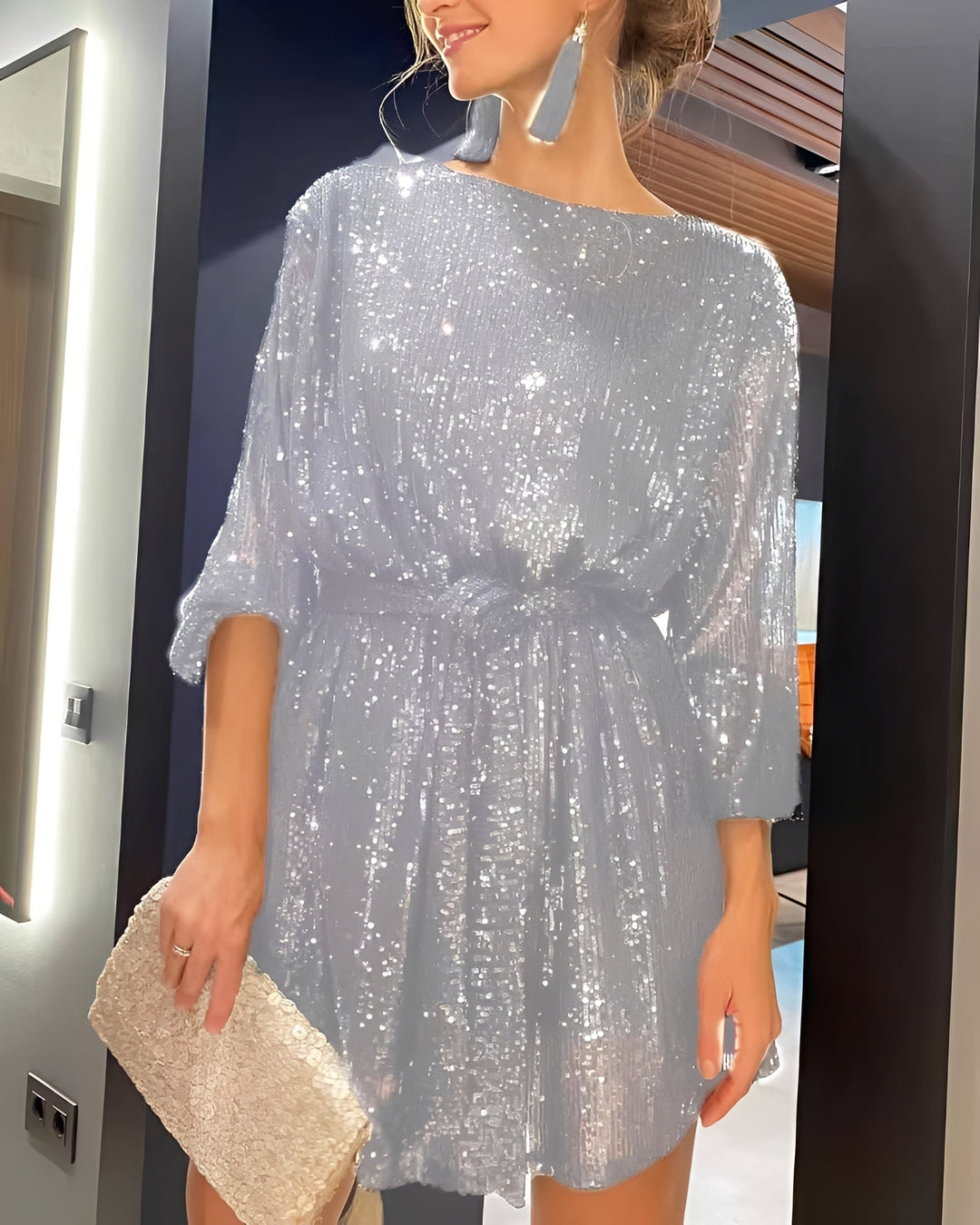 Mirabel - Sfavillante Mini Abito da Festa per Donne