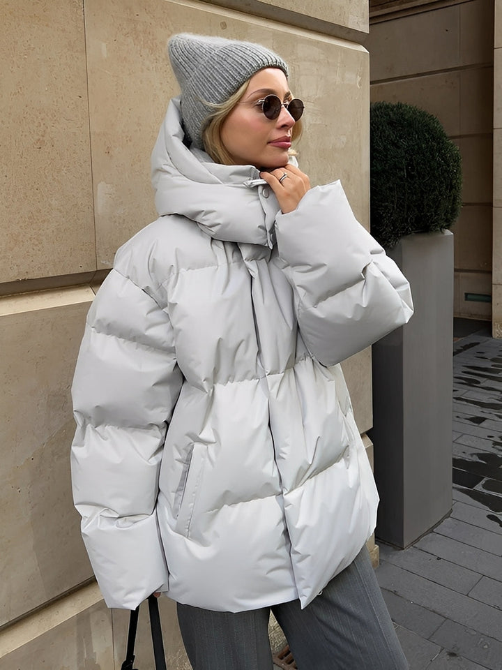 Loreen - Calda, padded, liberamente seduta giacca per donne