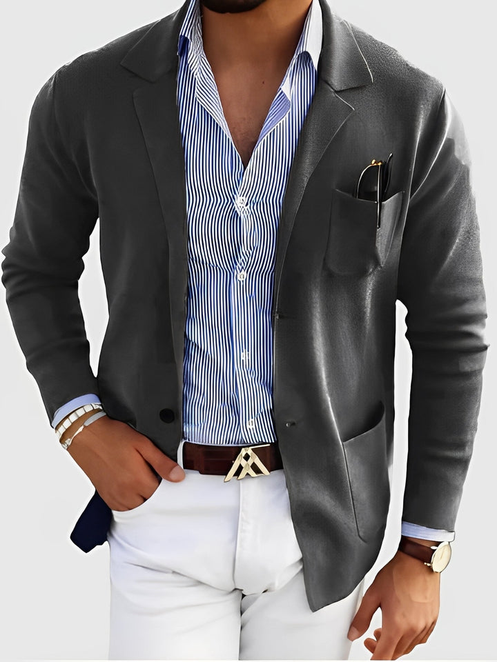 Jordan - Elegante Blazer con Tasche per Uomini