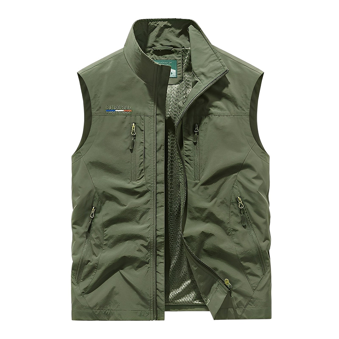 Colin - Elegante gilet senza maniche in cotone per donne