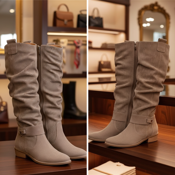 Rivani™ | Stivali eleganti al ginocchio – Eleganza e Comfort senza tempo