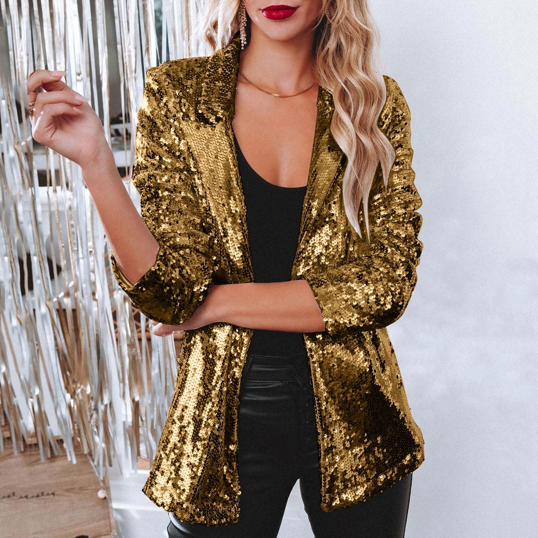 Miranda - Blazer lucido di paillettes per donne