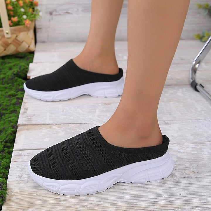 Malani - Moderno Slip-On-Sneaker con Zeppa per Donne
