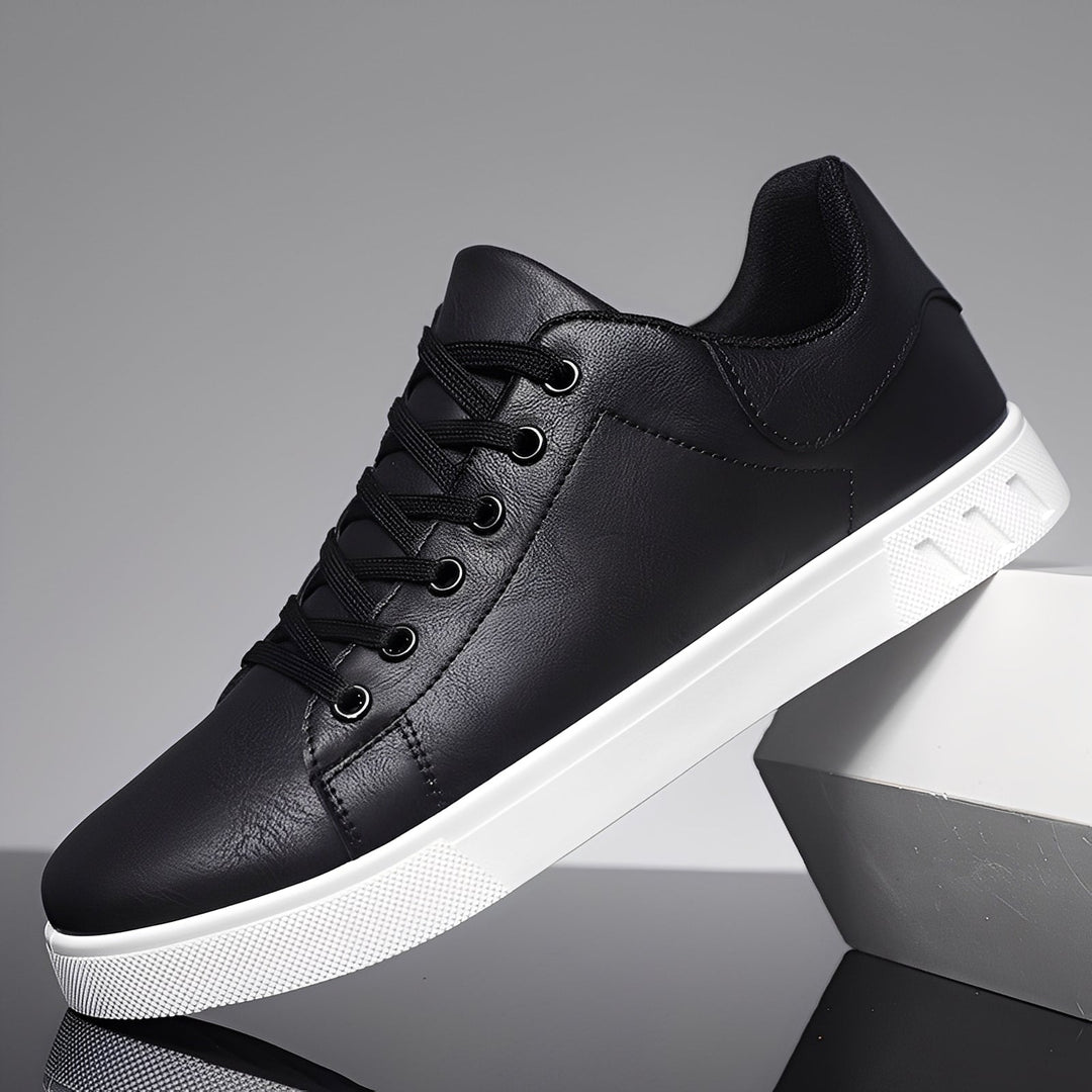 Jerome - Moderni piatti scarpe in pelle per uomini