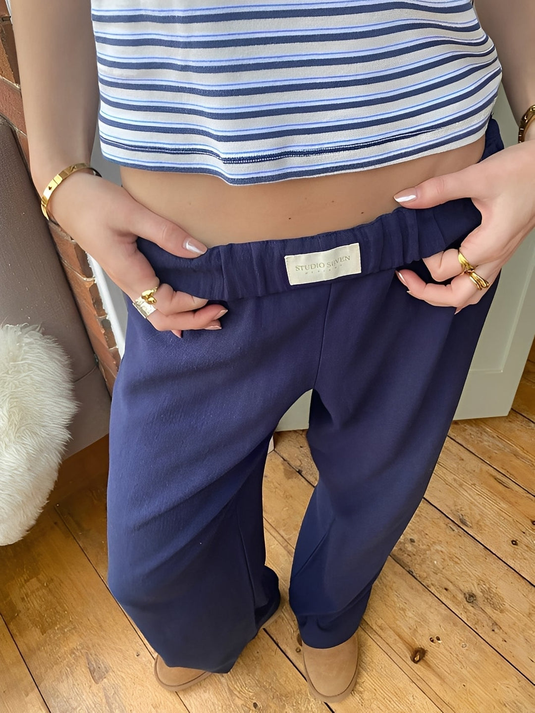 Malvina - Casual, semplice pantaloni lounge per donne