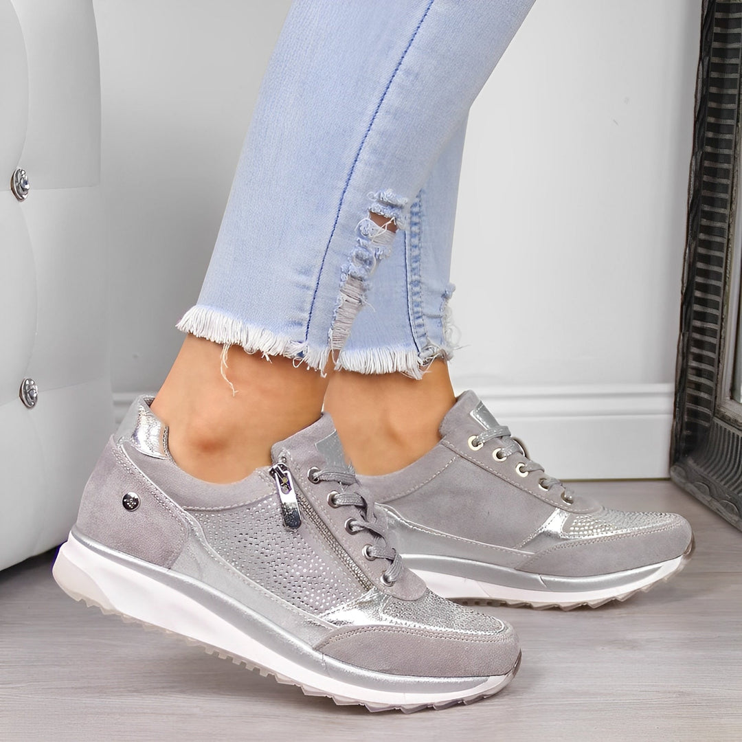 Shannon - Scarpe eleganti con zip per donne