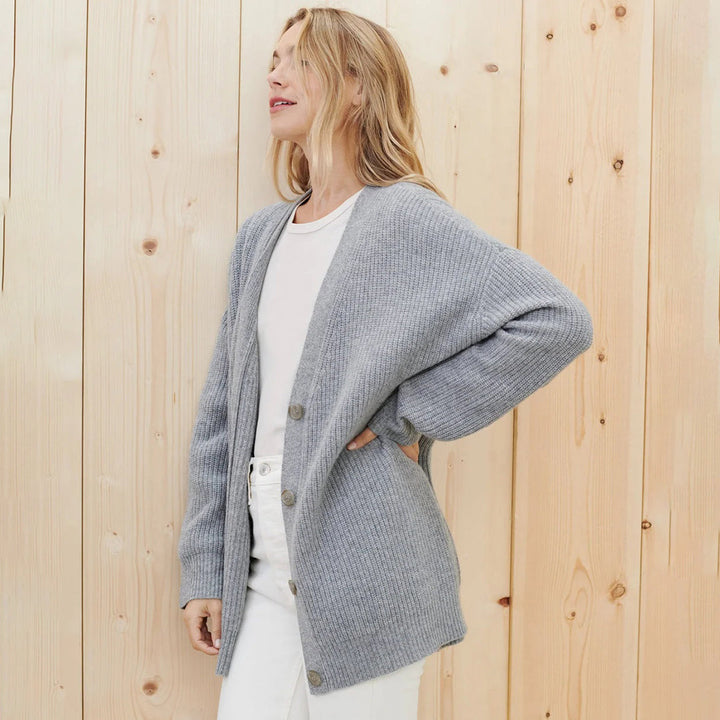 Leah - Cardigan oversize in cashmere