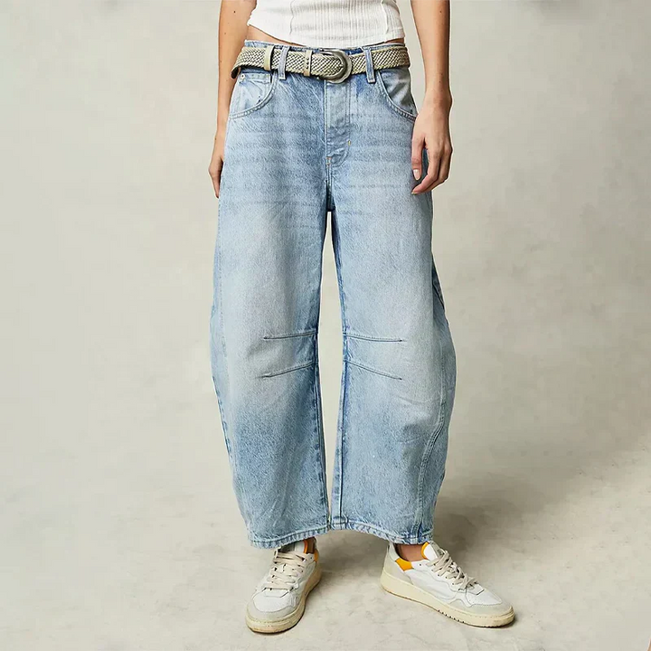 Beatrice - Jeans comodi con gamba larga
