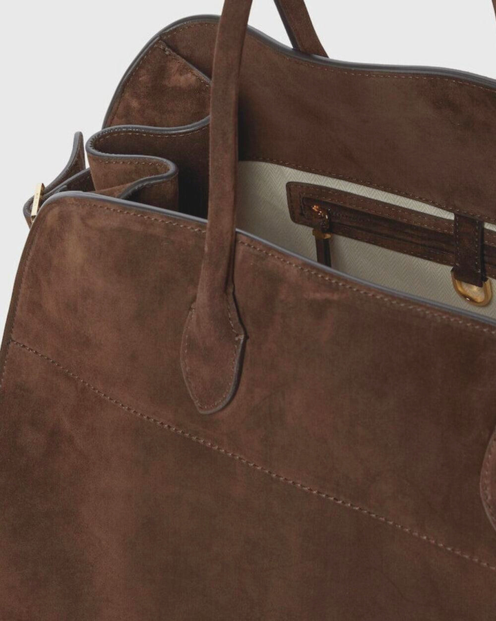 Monica™ | Borsa in Pelle Scamosciata Elegante