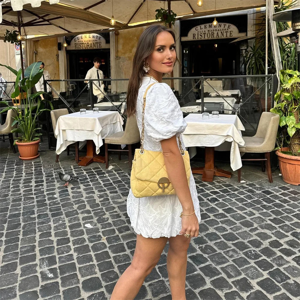 Gytha - Elegante abito bianco per donne