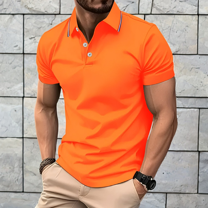 Crosby - Polo casual a maniche corte per uomo