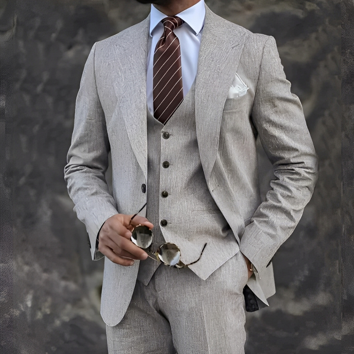 Elwyn - Abito casual e formale a tre pezzi per uomini