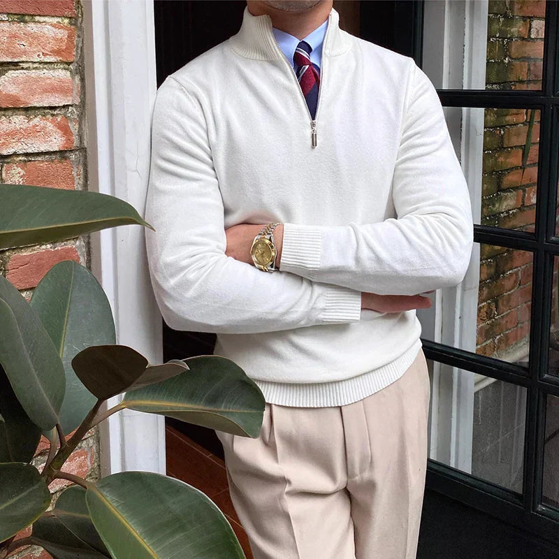 Samer - Mezza Cerniera Maglione Uomo