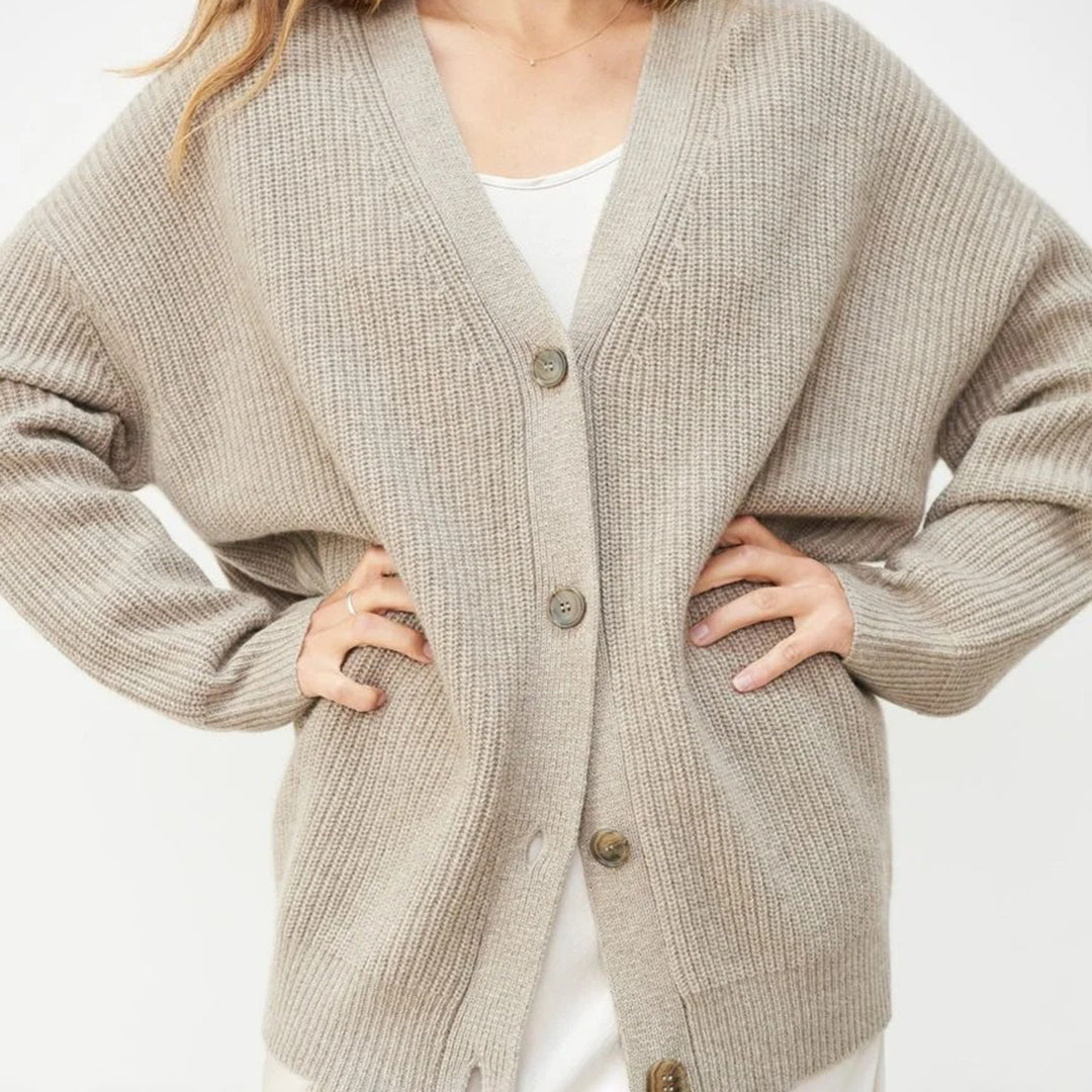 Leah - Cardigan oversize in cashmere