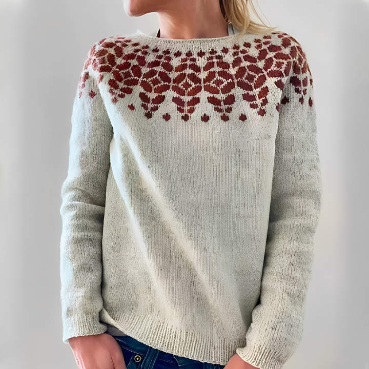 Maryann - Elegante Maglione Retrò per Donne