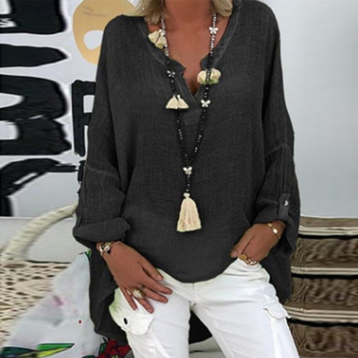 Mia – Elegante Blusa di Lino