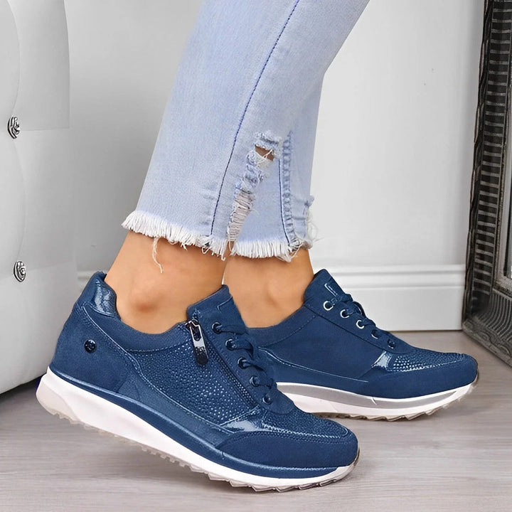 Kaycee - Sneaker casual eleganti con zip per donne