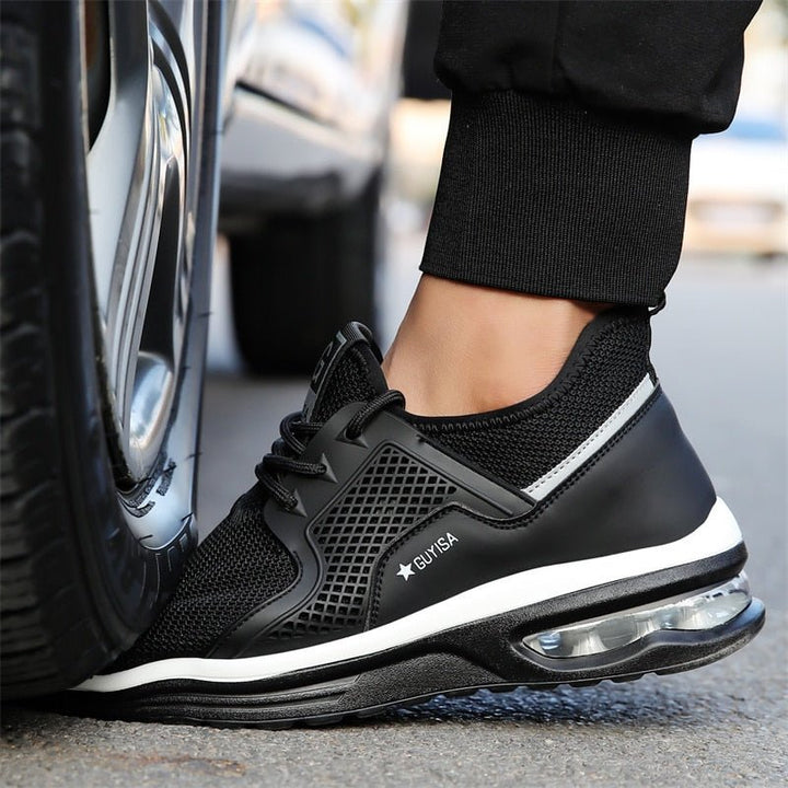 Gideon - Scarpe di sicurezza con puntale in acciaio robuste